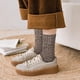 thumbnail image 5 of YSense 5 pares Mujeres Invierno Caliente Calcetines Grueso Tejido a punto Lana Acogedo Crew Socks Regalos, 5 of 6