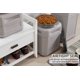 thumbnail image 4 of Recipiente de almacenamiento de comida para perros Mighty Tuff, 10 galones, 40 libras, tapa, 4 of 8