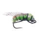 thumbnail image 2 of Moscas De Pesca Con Mosca, Cebos Artificiales Realistas, Señuelos De Pesca Para Perca, Salmón, Verde, 2 of 5