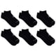 thumbnail image 4 of Calcetines New Balance No Show, unisex, 6 pares, negros, talla M, 4 of 6
