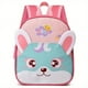 thumbnail image 1 of Children's Kindergarten Schoolbags Lightweight Cartoon Bunnies Backpack For Boys Girls Cartoon Tiger Shoulder Bags, 1 of 2