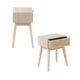 thumbnail image 4 of Velador Rejilla 1 Cajón Patas Largas Café, 4 of 6
