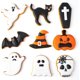 thumbnail image 3 of Cortadores para Galletas QtoiKce Halloween, 9 Piezas, Acero Inoxidable, 3 of 3