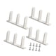 thumbnail image 5 of 4 Guías Inferiores Para Puertas Corredizas De Cocina, Revestimiento Interior, Armario, Guías De Suelo Para Puertas, Color Blanco, 5 of 5