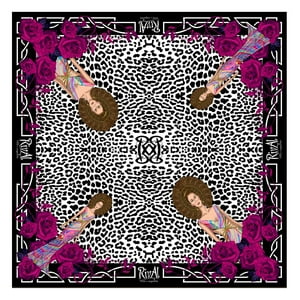 Rival - Pañuelo Bandana Semi Satinado Estampado Neferelica