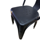 thumbnail image 3 of Silla Tolix Plástica Negra Interior Exterior MQ QRubber, 3 of 3