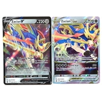 Set De Cartas Pokémon Zacian V Y Vstar Crown Zenith Ultra Rare
