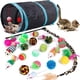 thumbnail image 1 of Juguete Plegable Con Plumas Tipo Túnel De Cat Toys 21 Unidades, 1 of 9