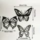 thumbnail image 3 of 3pcs Modern Farmhouse Rustic Metal Wall Decor - Black Dragonfly, Hummingbird, and Butterfly Art - Perfect for Living Room, Bathroom, and Indoor/Outdoor Decor - Home Decor, 3 of 4