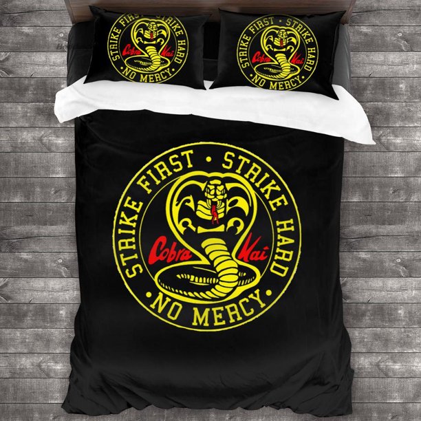Cobra kid Bedding Set Single Twin Full Queen King Size Bed Set Aldult Kid Bedroom Duvetcover Sets