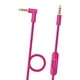 thumbnail image 2 of Cable De Audio De Repuesto Con Control De Volumen De Micrófono Para Solohd Solo3 Rosa, 2 of 5