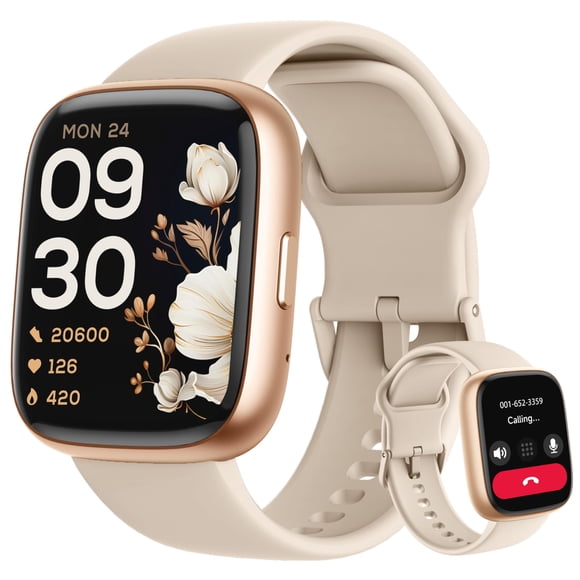 Reloj Inteligente Alexa Incorporado 44 Mm Ip68 A Prueba De Agua