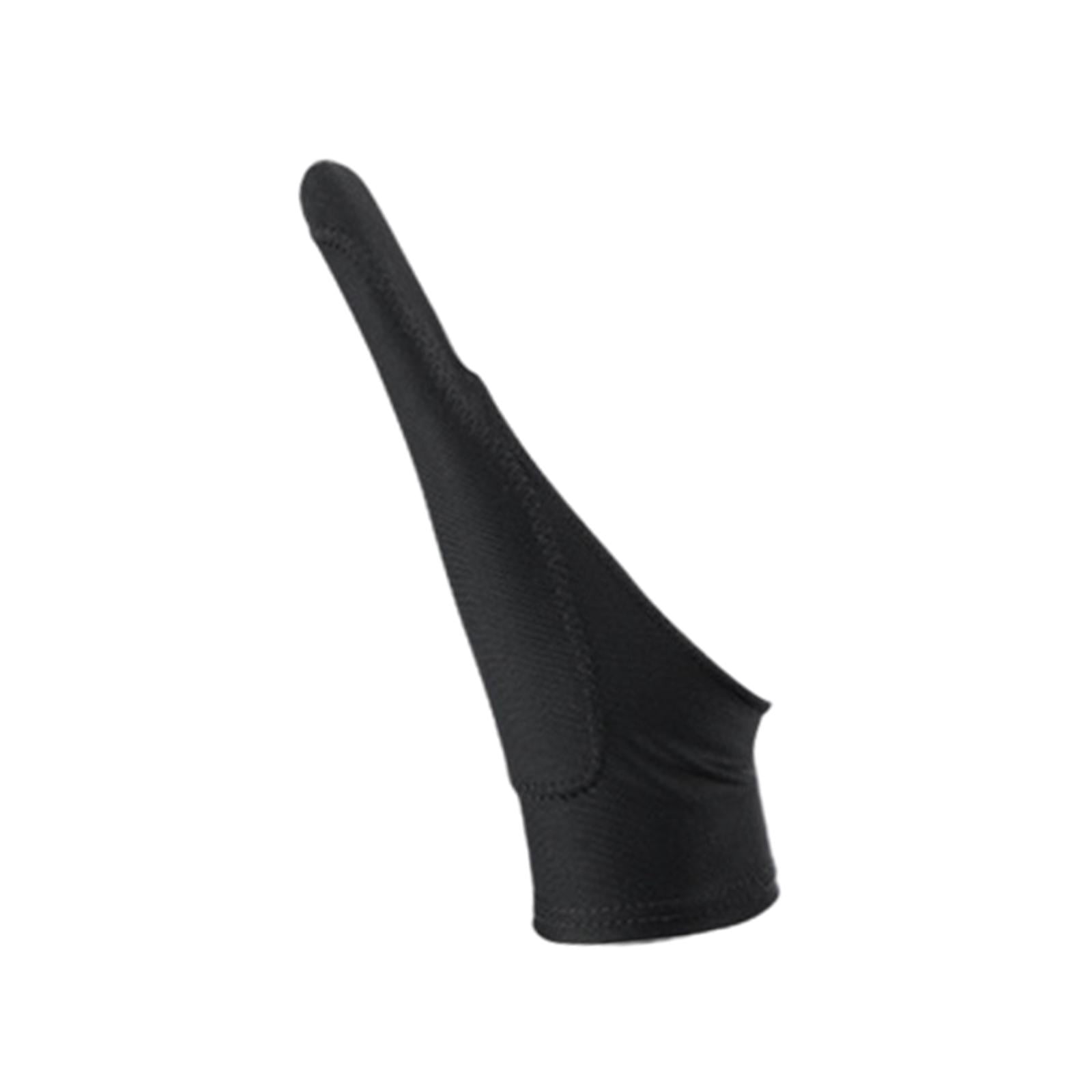 Bothyi - Guante De Dibujo Para Artistas, Elástico Para Tablero De Trazado, Bocetos A Lápiz, Pintura, Un Solo Dedo S