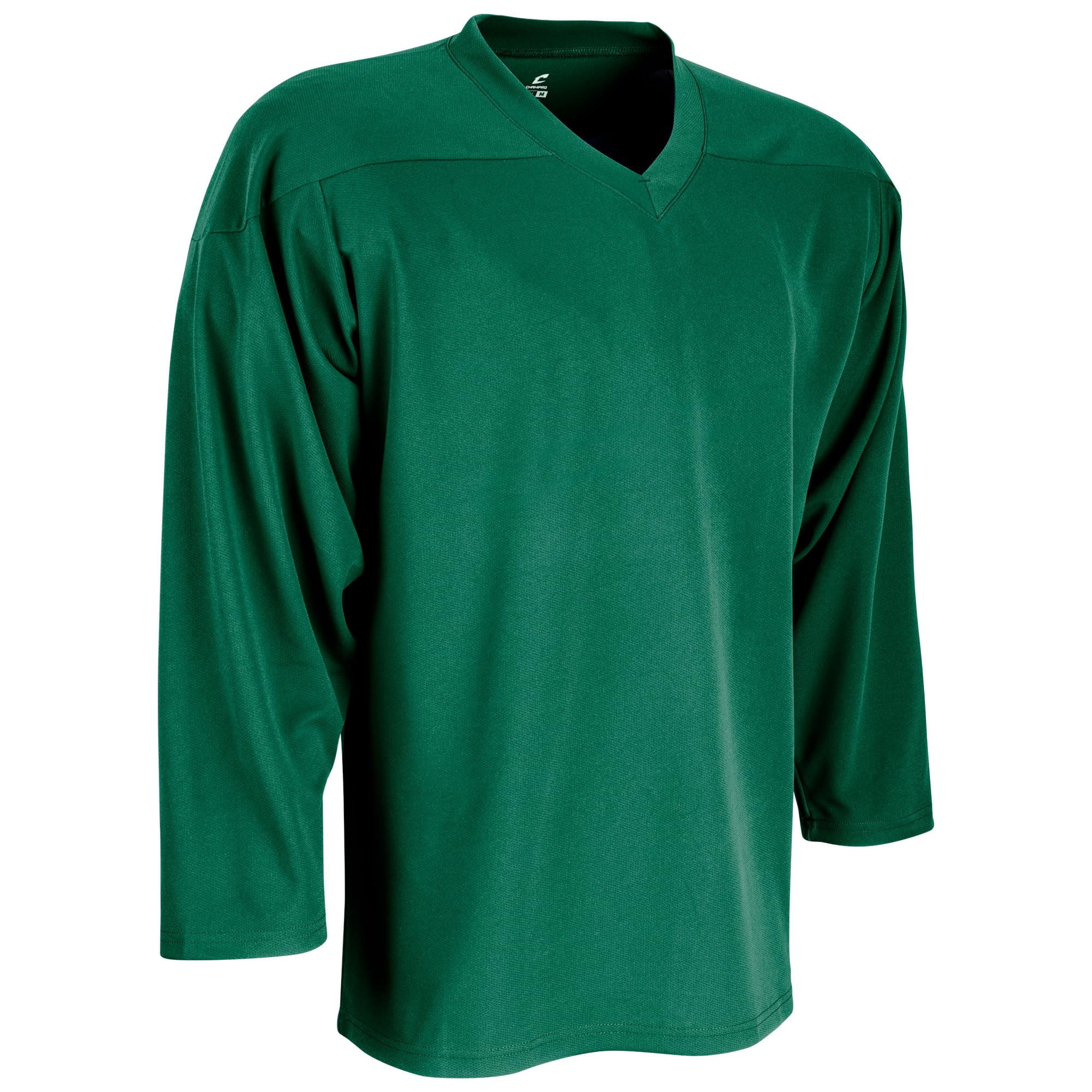 Camiseta De Hockey Champro Faceoff Youth, Verde Bosque, Talla Xs