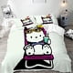 thumbnail image 1 of v2636 Bed Sheets Pochacco duvet cover pillowcase, home bedding set Delicate comforter sets for boys and girls, three-piece set xcm 3-Piece Bedding Set (1 Duvet Cover + 2 Pillow Shams) Bed Sheets ju263, 1 of 5