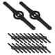 thumbnail image 3 of Juego De Cuchillas De 20 Piezas, Cabezal De Cuchillas Para Cortadora De Césped Inalámbrica, Cortacésped Negro, 3 of 3