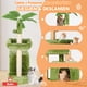 thumbnail image 3 of Rascadores Para Gatos Árbol Michi Tipo Palmera Con Yute 80cm, 3 of 8