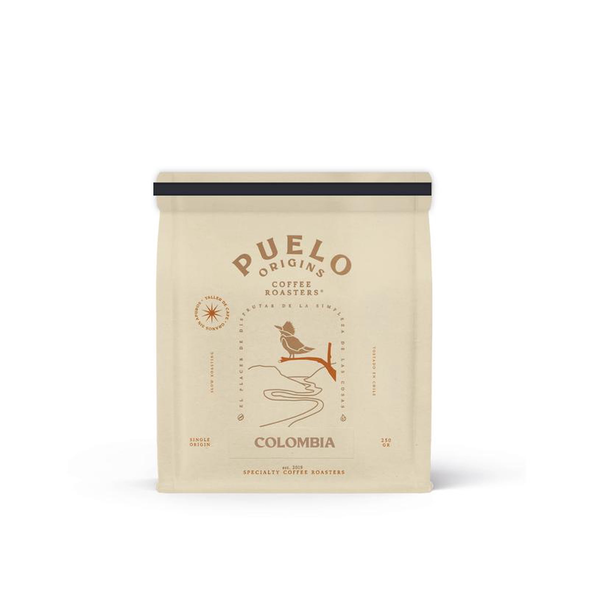 Café Grano Entero Origins Colombia Puelo Coffee Roasters 250gr