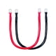 thumbnail image 1 of Cable de batería ECO-WORTHY 5AWG 36 cm con terminales M6, 1 of 9