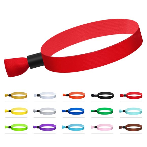 Pulsera Comflora 100 uds desechables rojo