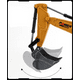 thumbnail image 3 of Retroexcavadora rc 1:24 6 canales color amarillo, 3 of 3