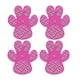 thumbnail image 1 of 4 Piezas Almohadillas Para Patas De Perro Calzado Para Mascotas Botines Calcetines Pegatinas Para Pies Antideslizantes Para Perros S Rosa, 1 of 2