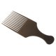 thumbnail image 1 of Peine De Mano Para Levantar El Cabello Afro, Peine De Estilo De Peluquería Rizado De Dientes Anchos, 1 of 3