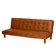 thumbnail image 2 of Futon Turin Cuero Kentucky Tabaco, 2 of 3