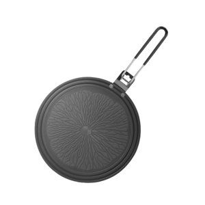 Bothyi - Adaptador Convertidor De Placa De Conducción De Difusor De Calor De Inducción Para Utensilios De Cocina Leche Diámetro 24 Cm Mango Plegable
