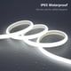 thumbnail image 2 of Tira de luces LED BENLUN AC 110 V COB, 65,6 pies, 6000 K, resistente al agua, 2 of 8