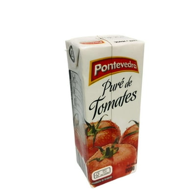 Puré De Tomates Caja 208 G Pontevedra