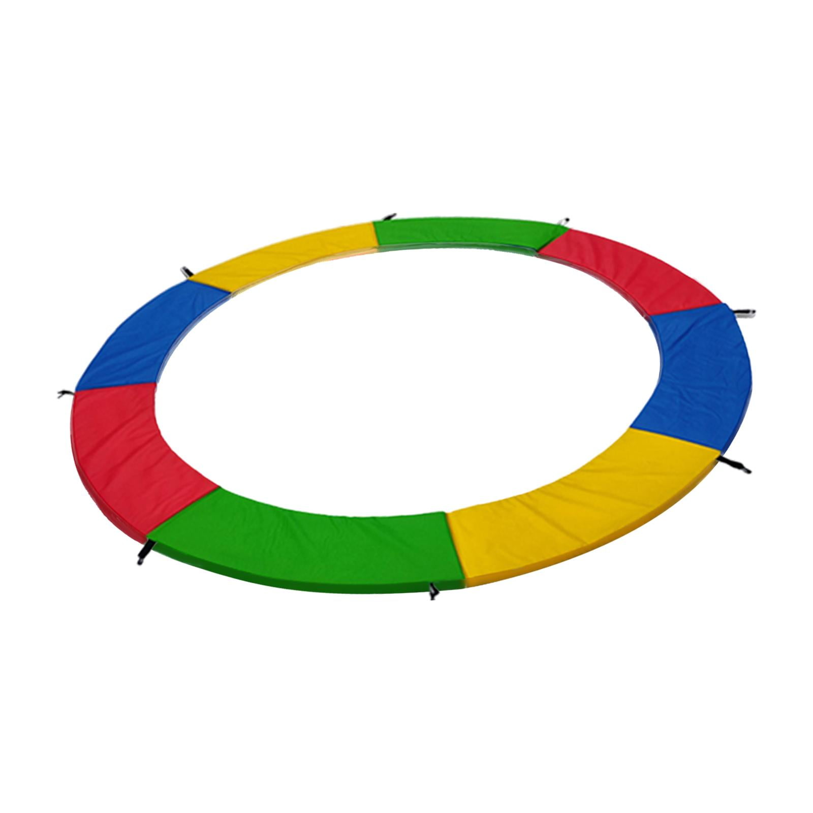 Magideal - Accesorios De Cama Elástica, Almohadillas De Cubierta De Repuesto, Cubierta De Resorte De Seguridad Acolchada, Cubierta De Cama Elástica Redonda Para , 15 Pies