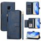 thumbnail image 4 of Funda Billetera Cremallera para Samsung Galaxy Xcover 4/Xcover 4S con Porta Tarjetas, Soporte y Correa Azul, 4 of 5