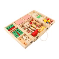 Magideal - Juego De Herramientas Para Niños Juegos De Imaginación Juego De Juguetes De Construcción Para Niños Regalo Educativo Montessori, Juego De Herramientas