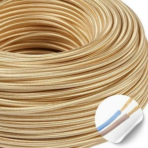 Electricastore - Cable Cordon Eléctrico Yute 10M 2X075Mm