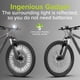 thumbnail image 3 of Reflectores para bicicleta VELMIA, visibilidad 360°, 3M Scotchlite, 36 unidades, 3 of 9