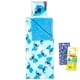 thumbnail image 1 of Set de sacos de dormir Disney Stitch con almohada, 27 x 56 cm, con pegatinas, 1 of 8