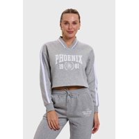 Fashionspark - Polerón Mujer Preppy Gris