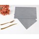 thumbnail image 5 of REGALWOVEN Juego de 6 Manteles Individuales de Poliéster para Decoración de Mesa de Comedor de Cocina Resistentes al Calor Manteles Individuales Gris 18*12in, 5 of 6