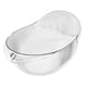 thumbnail image 1 of Cesta De Drenaje Escurridor Multifuncional Para Frutas, Verduras, Cocina, Hogar, Blanco, 1 of 3