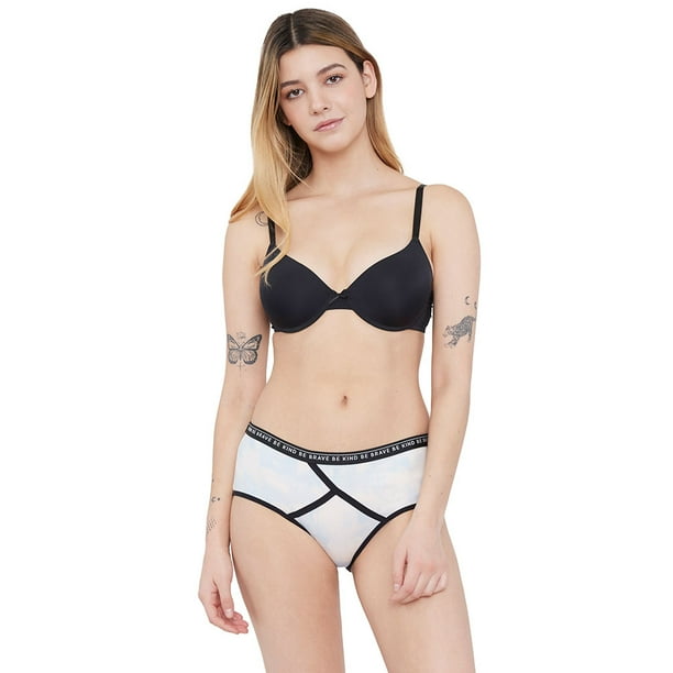 BoyShort Mujer Mujer Microfibra Celeste Tie Dye Corona
