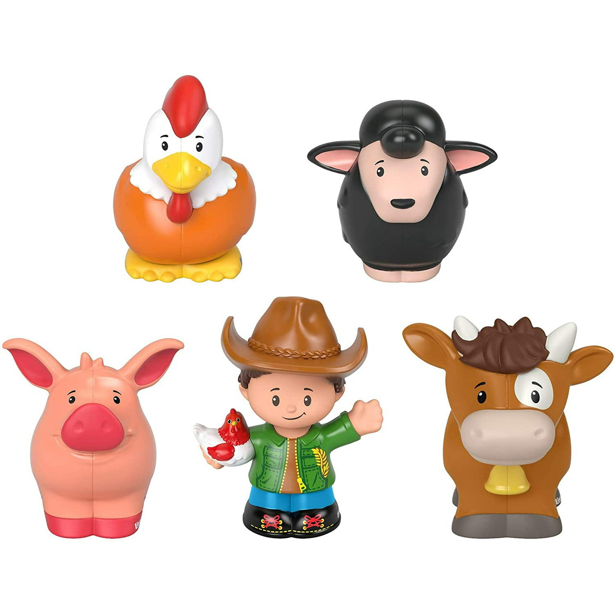 Fisher-price Little People Farmer Yamp; Animals Figure Pack Fisher Price Fisher-price