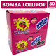 thumbnail image 1 of Dulces Bomba Lollipop - Sabor Frutilla Mabú (Caja Con 30 Un), 1 of 3