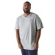 thumbnail image 1 of Camiseta Lacoste Pima Jersey con cuello en V para hombre, talla grande plateada 3XLB, 1 of 2