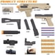 thumbnail image 4 of Pistola de juguete Blaster Bugrtey Soft Bullet con expulsión de proyectiles para mayores de 8, 4 of 7