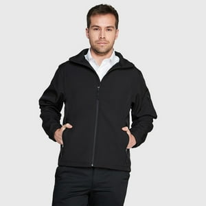 Jayson - Softshell Premium Técnico Ejecutivo Hombre Negro 3Xl