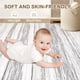 thumbnail image 4 of Area Rug Tortania, lavable, microfibra suave, 5 x 7 pies, gris claro, 4 of 9