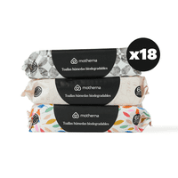 Toallitas Húmedas Motherna Caja 18X60 Unidades Hojas-Baldosas-Mujeres