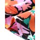 thumbnail image 5 of Agnes Orinda Blusas Peplum con Volantes de Manga 3/4 con Cuello en V Floral para Mujer de Talla Grande 1X Naranja Negro, 5 of 8