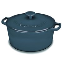 Cuisinart - Cazuela Chefs Classic Hierro Fundido Esmaltado 5 Litros Azul